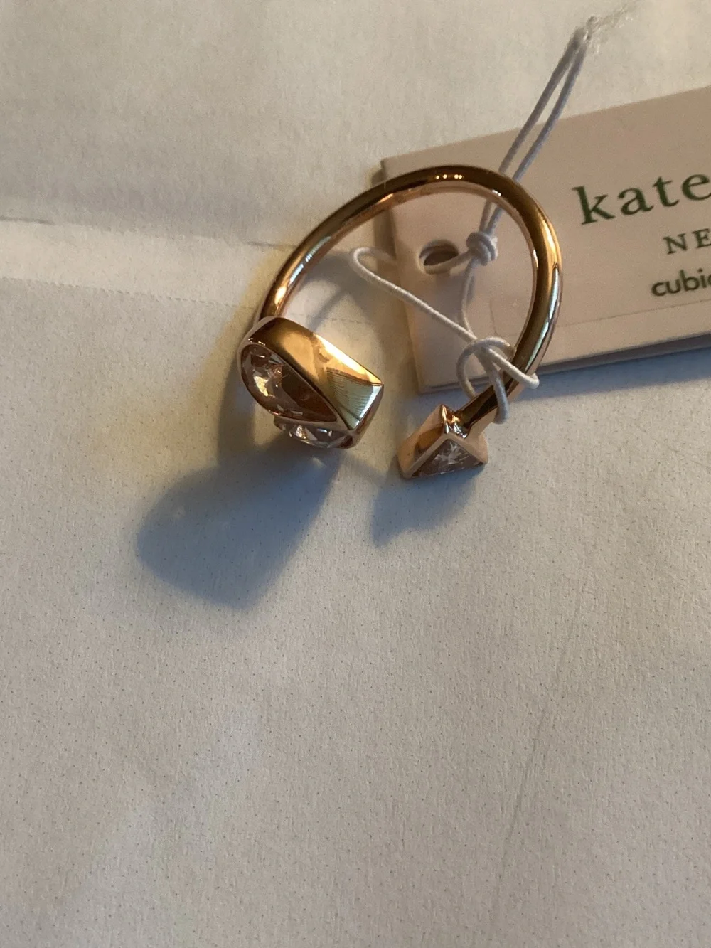 Kate Spade Adjustable Ring Heart and Arrow Beautiful!